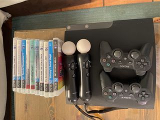 Lote PlayStation 3 + 10 Juegos
