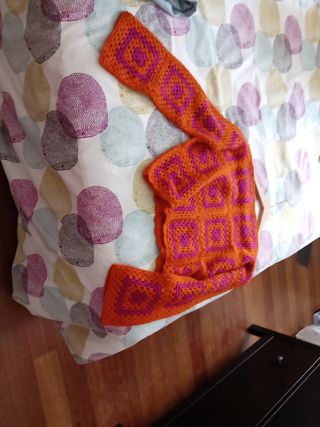 Jersey Crochet Granny Square Talla Única