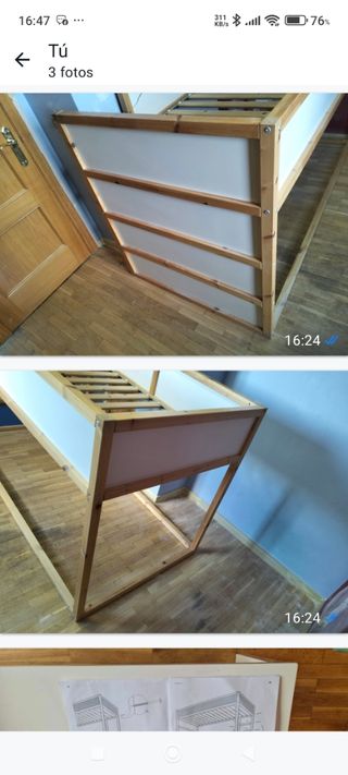 Cama litera IKEA 