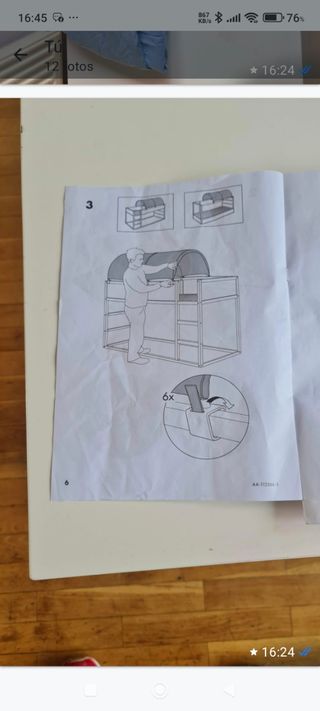 Cama litera IKEA 
