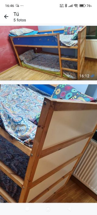 Cama litera IKEA 