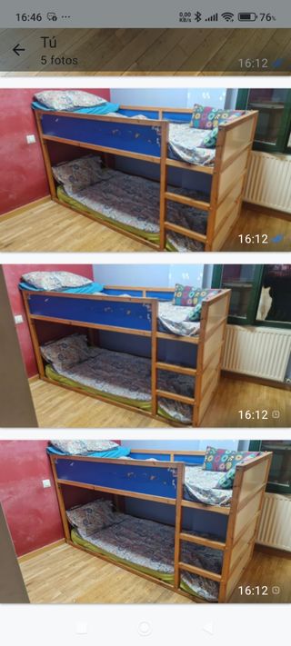 Cama litera IKEA 
