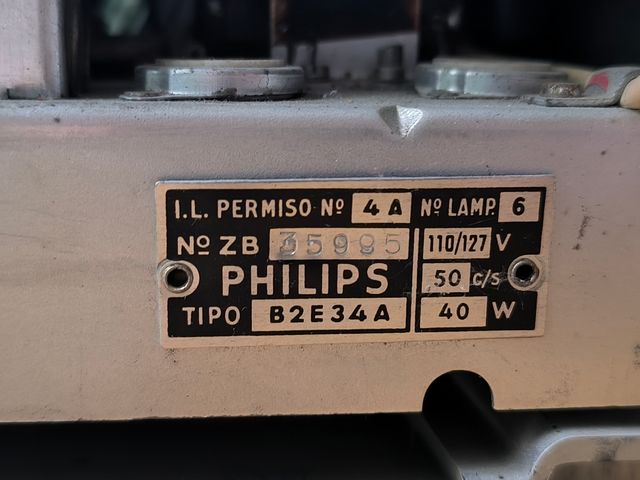 Radio Philips Válvulas Antigua