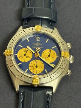 Reloj Breitling Callisto Cronógrafo Azul