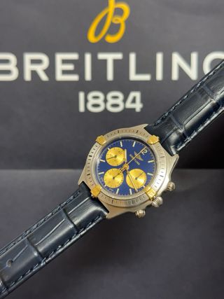 Reloj Breitling Callisto Cronógrafo Azul