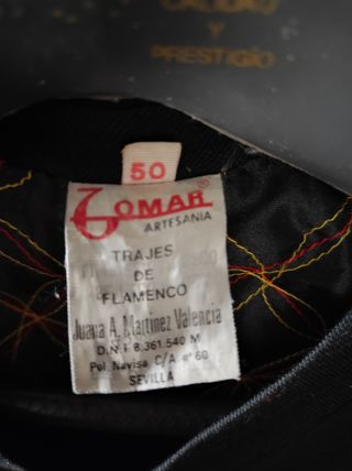 Traje de Flamenco Negro