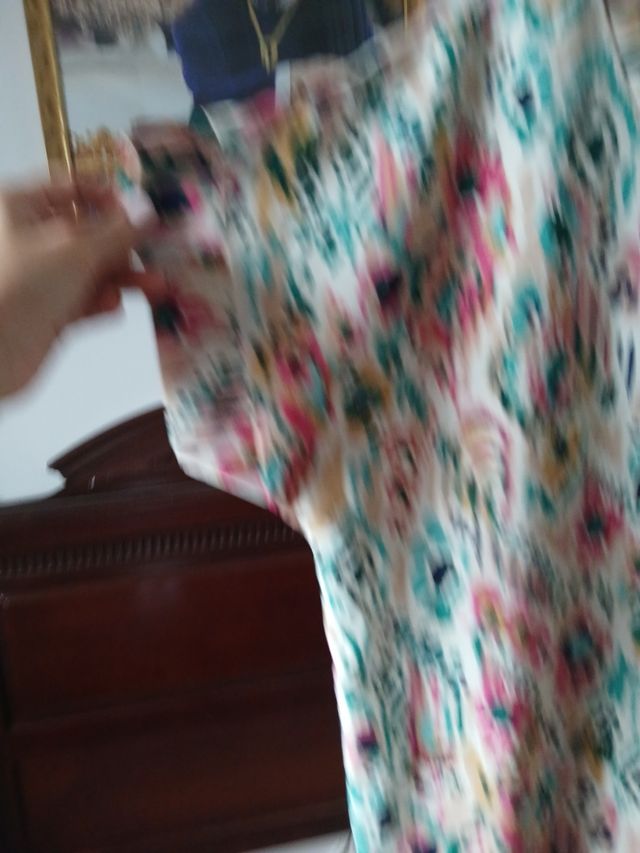 Camicia stampata multicolor