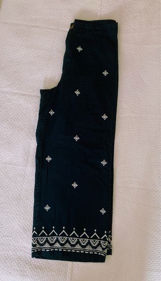 Pantalones Azul Marino con Bordado de Springfield 