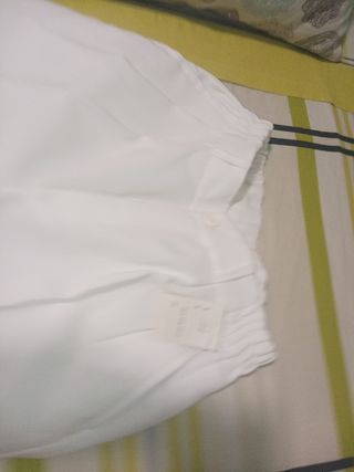 Pantalón Blanco Niño Traje