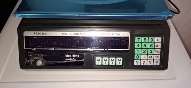 Báscula Digital Electrónica 40kg