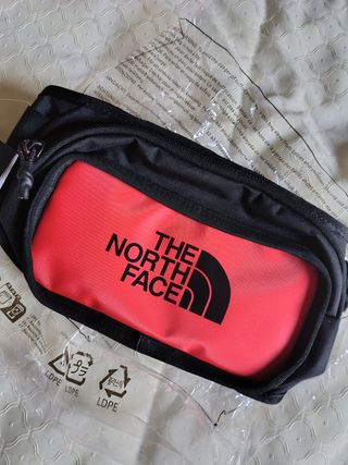 Riñonera The North Face Negra y Roja