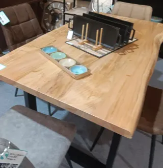 Mesas Madera Maciza Acacia. Nuevo