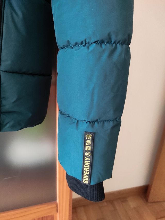 Plumífero Superdry Hombre Verde Oscuro XXL(xl)