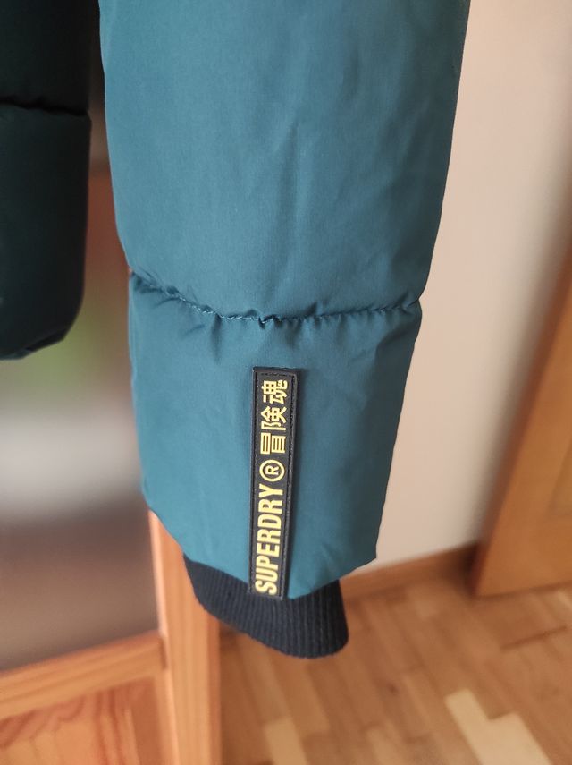 Plumífero Superdry Hombre Verde Oscuro XXL(xl)