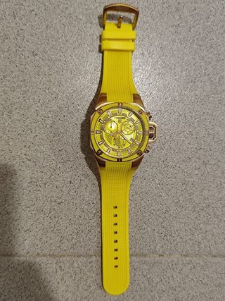 Reloj Technosport Dorado y Amarillo