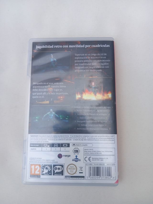Vaporum: Steampunk Dungeon Crawler Switch.