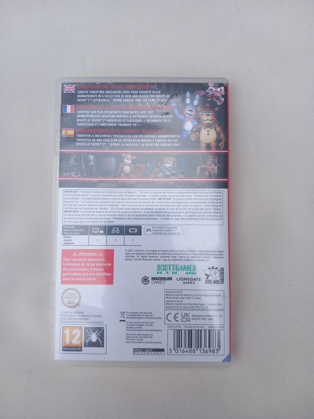 Five Nights at Freddy's: Help Wanted Nintendo Swit
