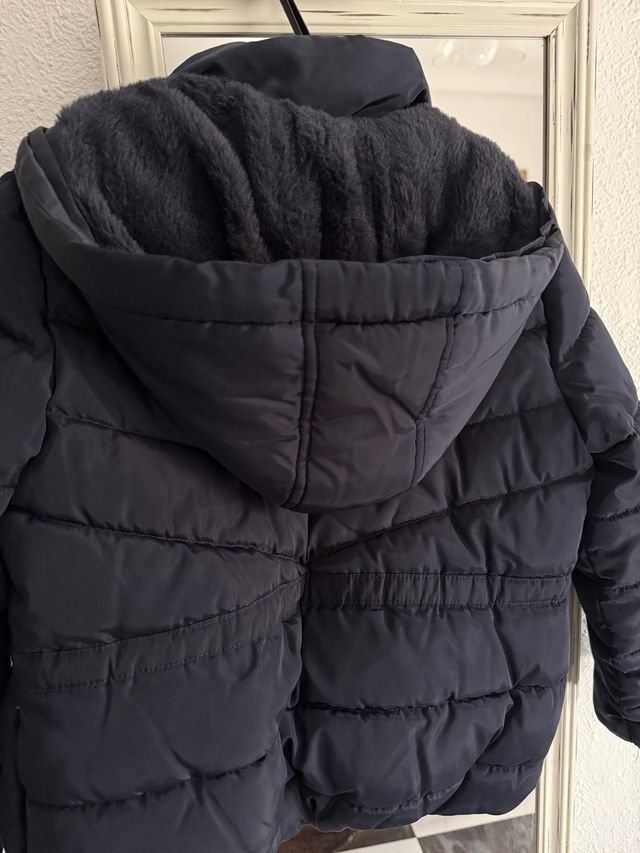 Chaqueta niña azul Corte Inglés