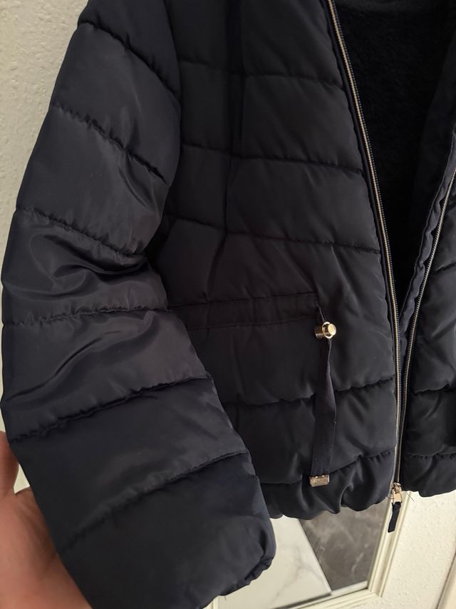 Chaqueta niña azul Corte Inglés