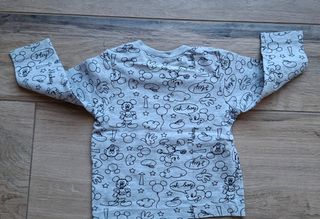 Maglia manica lunga Mickey Mouse bimbo