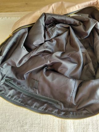 Bolso de Gimnasio H&M Beige y Negro