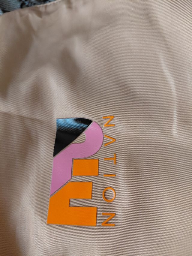 Bolso de Gimnasio H&M Beige y Negro