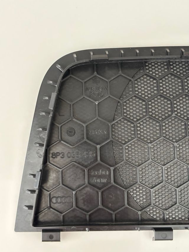Rejillas Altavoz Audi Hexagonales Negras