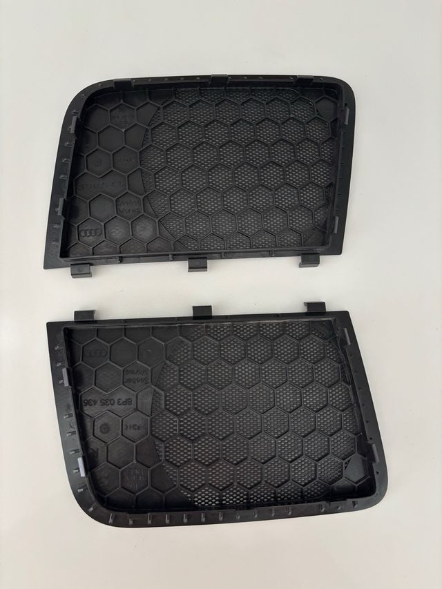 Rejillas Altavoz Audi Hexagonales Negras