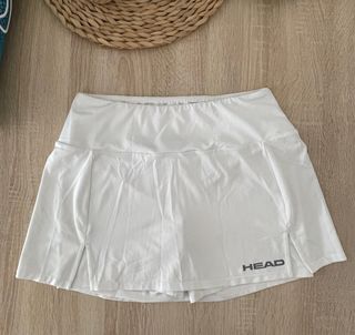 Falda deportiva HEAD blanca