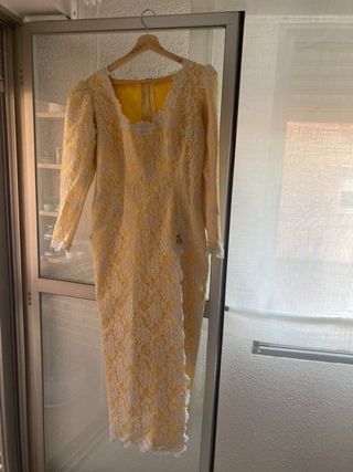Vestido Isabel Pantoja años 90 hecho a medida. 