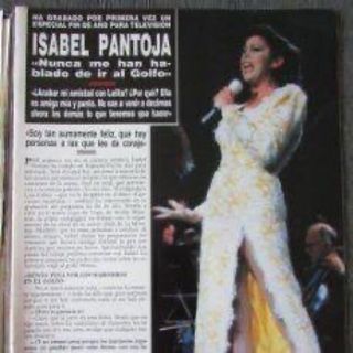 Vestido Isabel Pantoja años 90 hecho a medida. 