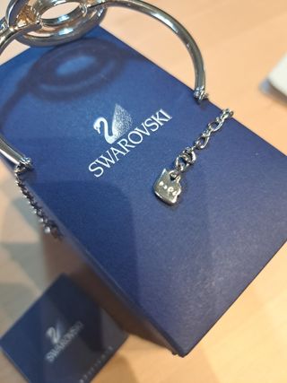 Pulsera Bangle Swarovski Plata