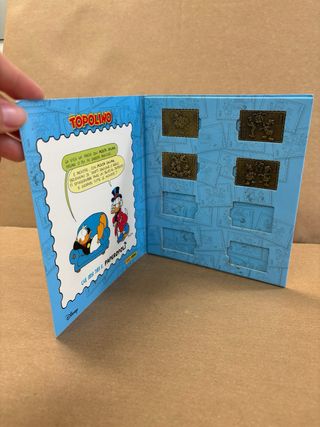 Francobolli Paperino Metallo 85 Anni