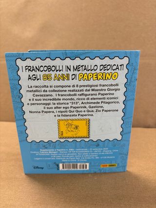 Francobolli Paperino Metallo 85 Anni