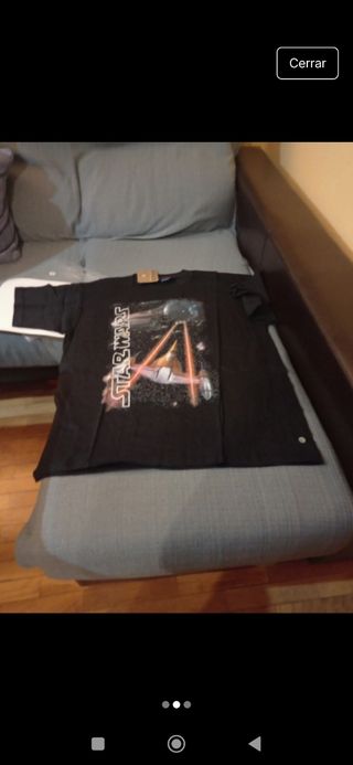 Camiseta Star Wars XL.