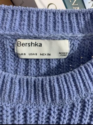 Jersey Bershka azul