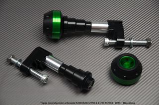 Topes anticaída KAWASAKI Z750 R (04-13)