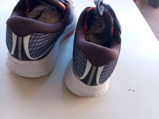 Scarpe da ginnastica uomo blu/arancioni