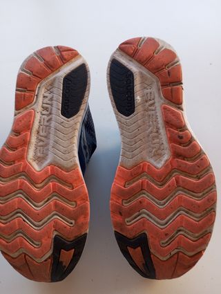 Scarpe da ginnastica uomo blu/arancioni