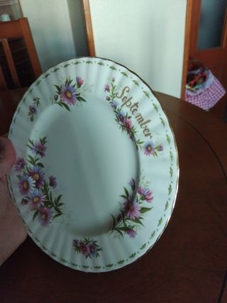 🇬🇧 Plato postre Royal Albert September