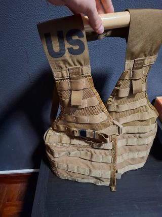 Chaleco táctico US beige
