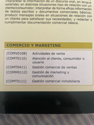 Inglés profesional para actividades comerciales
