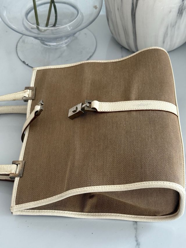 Bolso Gucci  jackie Vintage Marrón y Beige 