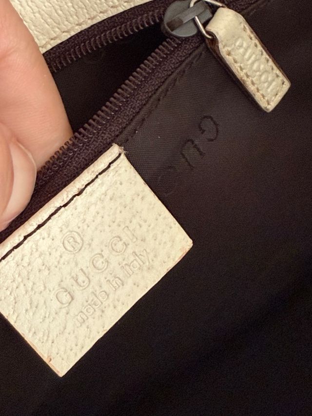 Bolso Gucci  jackie Vintage Marrón y Beige 