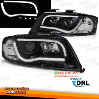 FAROS AUDI A6 4B (97-01) DE LUZ DIURNA REAL. FOND