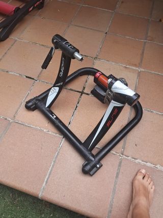 Rodillo Bici Elite Super Crono Power Fluid