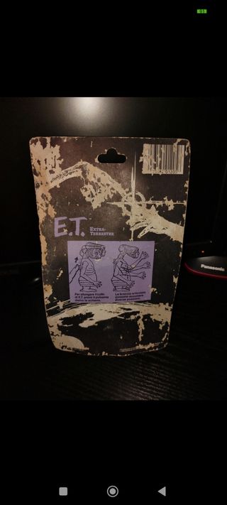 E.T. L'extraterrestre action figure vintage 1982