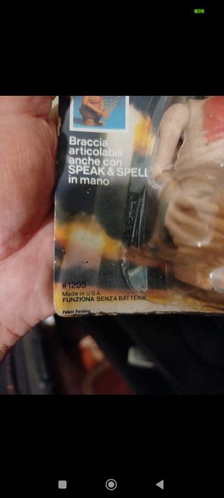 E.T. L'extraterrestre action figure vintage 1982