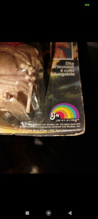 E.T. L'extraterrestre action figure vintage 1982