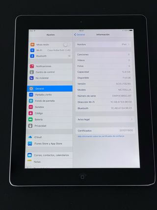 iPad 3 16GB - Pantalla perfecta, no va altavoz